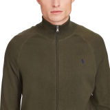 Cotton Full-Zip Sweater