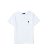 Cotton V-Neck Pocket Tee