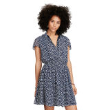 Floral-Print Gauze Dress