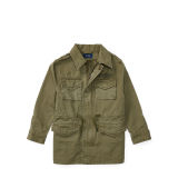 Cotton Canvas Utility Jacket