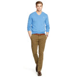 Pima Cotton V-Neck Sweater