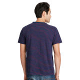 Striped Cotton Jersey Tee