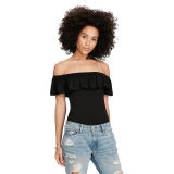 Off-the-Shoulder Bodysuit