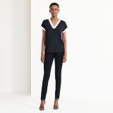 Color-Blocked Jersey Top