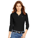 Skinny Fit Long-Sleeve Polo