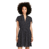 Floral-Print Gauze Dress