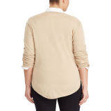 Silk-Blend V-Neck Sweater