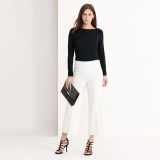 Cowl-Back Jersey Tee