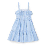 Seersucker Sleeveless Dress