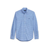 Plaid Cotton Poplin Shirt