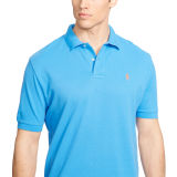 Classic-Fit Mesh Polo Shirt