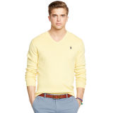 Pima Cotton V-Neck Sweater