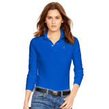 Skinny Fit Long-Sleeve Polo