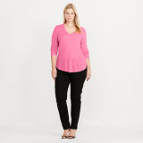 Silk-Blend V-Neck Sweater