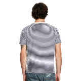 Striped Cotton Jersey Henley