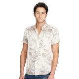 Floral Cotton Sport Shirt