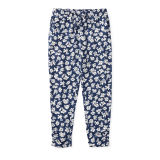 Floral Cotton Jersey Pant