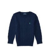 Cable-Knit Cotton Sweater