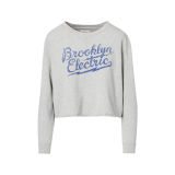 Cropped Graphic Sweatshirt