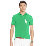 Slim Fit Cotton Mesh Polo
