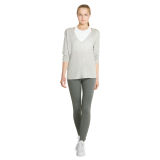 Open-Back V-Neck Sweater