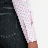 Slim Striped Cotton Shirt