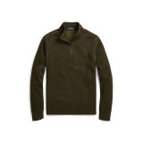 Cotton-Blend Half-Zip Pullover