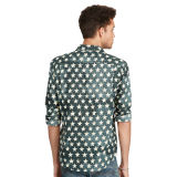 Star-Print Cotton Workshirt