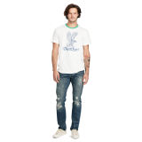 Cotton Jersey Ringer Tee