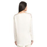 Satin-Back Jersey Tee