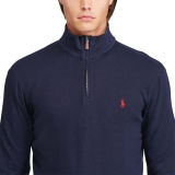 Cotton Half-Zip Pullover