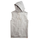 Cotton Sleeveless Hoodie
