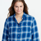 Plaid Cotton Twill Shirt