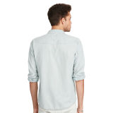 Slim Indigo Cotton Shirt