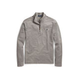 Cotton Piqué Half-Zip Pullover