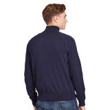 Cotton Full-Zip Sweater