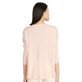 Cotton-Blend V-Neck Sweater
