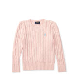 Cable-Knit Cotton Sweater