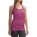 Mountain Hardwear Mighty Activa Printed Wick.Q® Tank Top - Built-In Shelf Bra (For Women)