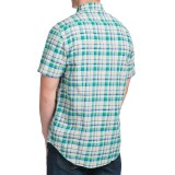 JKL Single-Pocket Plaid Shirt - Short Sleeve (For Men)