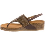 BioNatura Crystal Sling-Back Sandals - Leather (For Women)