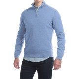 Johnstons of Elgin Cashmere Sweater - Zip Neck (For Men)