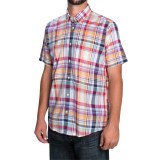 Barbour Fred Madras Check Shirt - Tailored Fit, Short Sleeve (For Men)