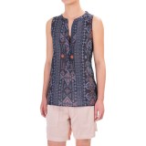 dylan Tribal Tunic Shirt - Sleeveless (For Women)