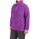 Columbia Sportswear Glacial Fleece III Print Jacket - Zip Neck (For Plus Size Women)