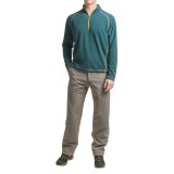 White Sierra Alpha Storm Fleece Sweatshirt - Zip Neck (For Men)