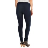 Joan Vass Seamed Leggings - Slim Fit (For Women)