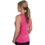 August Silk Knit Sleeveless Top - Silk Blend (For Women)