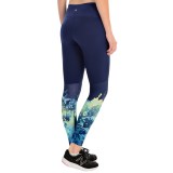 Layer 8 Printed Compression Leggings (For Women)