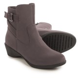 Serene Cashew Ankle Boots - Vegan Leather (For Women)